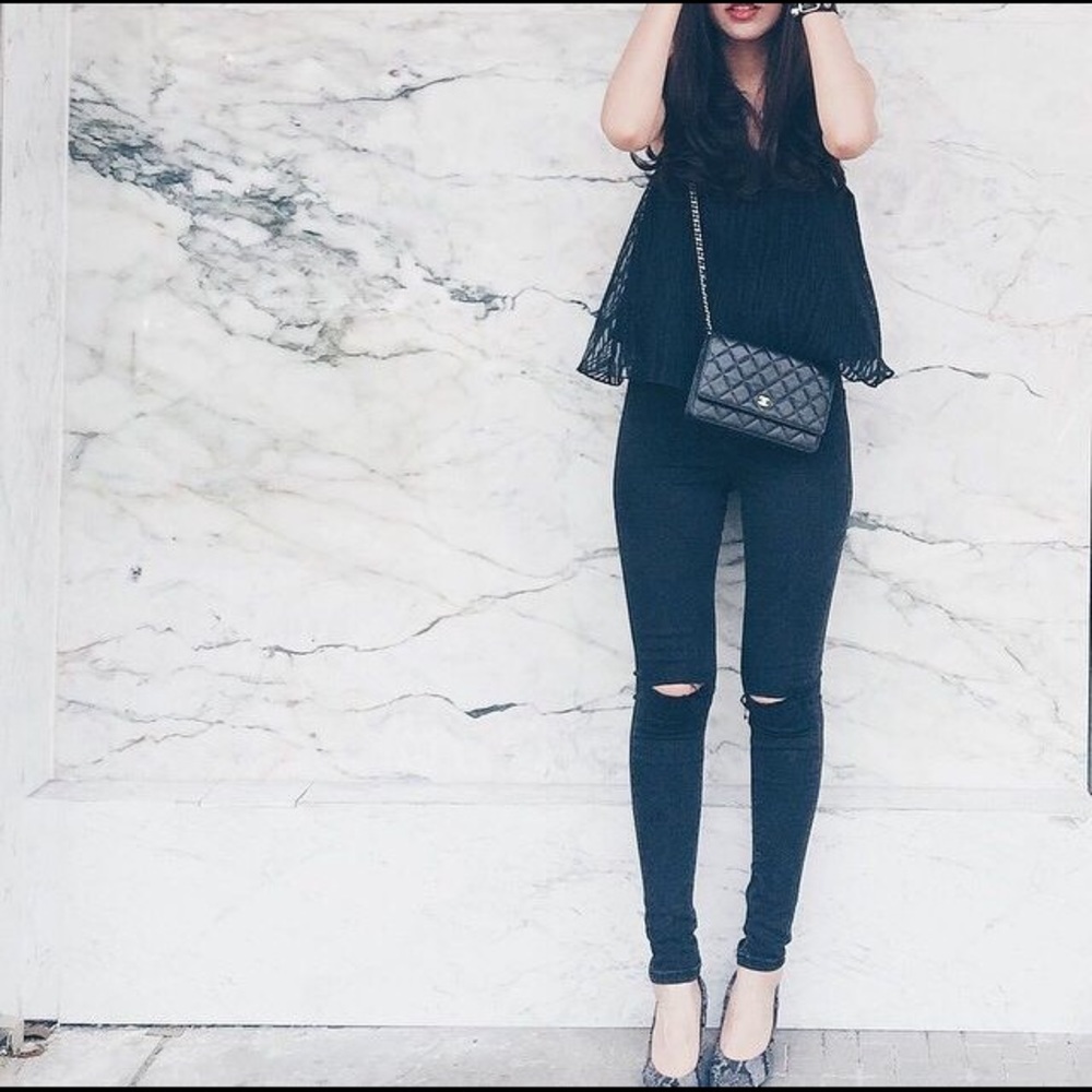 SALE❤️Quilted Shoulder/Wallet Bag❤️ - Picture 2 of 8